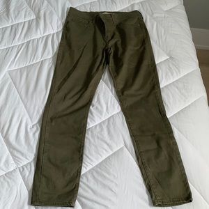 Levi Straus Navy Green Women’s Pants